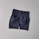 Women's High Waist Sports Shorts Peach Hip Lifting Waist Tightening Slimming Running Training Fitness Clothing