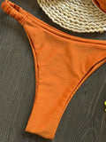 Sexy 3D Flower Bikini Set 2026 Women Black White V Wire Underwired Micro Mini Swimsuit Beach Bathing Suit Pleate Thong Swimwear