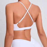 New Summer Sexy Sports Bra Workout Brasier Running Breathable Fitness Underwear Female Quick-Dry Yoga Clothes Gym Top Woman