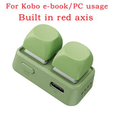 New Keypad Dual Button E-book Page Turner For Tablet Mobile Phone Blue Tooth Remote Control Swipe Short Videos For Android/IOS