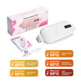 AGDOAD USB Menstrual Heating Pad With Abdominal Vibration Massager