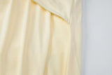 FDYOUI 2026 Summer Deep V-neck Hollow Out Long Maxi Evening Dress Women Chic Backless High Slit Ruched Solid Party Club Dresses