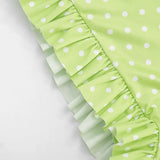 Women Halter Shorts Jumpsuits Summer Polka Dot Print V-Neck Backless Bodysuits Casual Sleeveless Rompers Club Streetwear