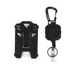 Retractable Badge Holder with ID Card Holder Case Clip