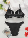Women Push Up Bra Set Underwire Support Seamless T Shirt Bra And Panty 2-pack Everyday Lingerie Set Daily Comfort Essential