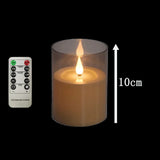 FPOO Led Candle Flameless Candles LED Light With Remote Control Electronic Candle Lamp For Holiday Party Home Room Decoration