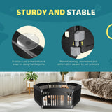 JHK Plastic Dog Playpen Expandable Pet Fence Indoor Outdoor