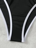 2026 Solid Sporty Two Piece Bikini Swimsuit Women Swimwear Female Bathers Bathing Swimming Swim Suit Beachwear