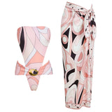 2026 Cut Out One Piece Swimsuit with Skirt Women Hollowen Swimwear Monokini Patchwork Bodysuit Bathing Suit Beach Wear