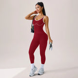 Women Seamless Bodysuit Sportswear Woman Gym Jumpsuits Sport Woman Clothing Yoga Clothes Outfit Fitness Women Sports Overall