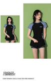 Swimsuit Women's Summer Split Casual Sports Plus Size Swimsuit Conservative Slimming Swimming Pool Swimming Equipment