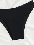 Sexy Leopard Print Cross Bikini Set 2026 Women Halter Push Up Black High Waist Swimsuit Summer Bathing Suit Two Piece Swimwear