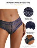 Simple Sweet Thong Women Sexy Lingeire Plus Size Underwear Seamless Hollow Panties Female Breathable G String With Cotton Crotch