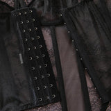 Toucheart Erotic Sexy See-through Lace Sling Women's Fishbone Breast Button Push-up Waist Women Hot Sexy Lingerie with Stockings