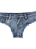 Summer Low Waist Hot Girl Slim Fit Plus Size Stretch Jeans Women's Denim Shorts For Beach Spa & Hot Springs Water Sports G5WM