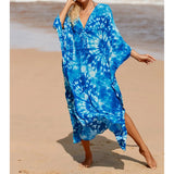Sexy Zebra Printed V Neck Tunic Beach Cover Up Cover-ups Beach Dress Beach Wear Beachwear Beach Long Dress Female Women V4159