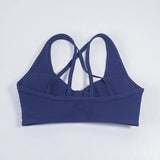 DIAS FIT JOY fold sports bra cross beauty back detachable yoga bra tight fitting outdoor sports running fitness gym suit