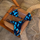 Micro Bikini Push Up Women Swimsuits 2025 Sexy Swimwear Brazilian Bikini Set Halter Biquini Swim Suits Print Beachwear Female