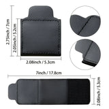 Car seat belt adjuster PU leather seat belt limiter fixed clip anti-stretching neck belly Child Protection Car-Styling