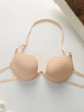 Sexy Lingerie multi-color hollow neck hanging women's underwear 3/4 cup gathering pull up bra party women's underwear J2943