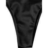Sexy 13 Colors Halter Satin Brazilian Bikini Women Swimwear Female Swimsuit Two-pieces Bikini set Bather Bathing Suit Swim V4966