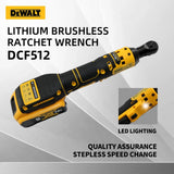 Dewalt DCF512 20V Cordless Electric Brushless Ratchet Wrench Impact Wrench Lightweight Wireless Power Tool