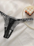 Women's sexy embroidered lace underwear with no trace low waist breathable easy to wash and dry triangular pants C860