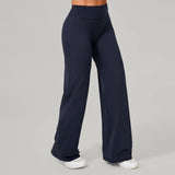 Women Straight Yoga Leg Bottoms Soft Stretchy Fabric Women's Yoga Pants GYM Sweat-Wicking Properties Running Sport Trousers