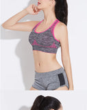 New Sports Bra Women Seamless Gym Jogging Crop Top Female Tops Yoga Fitness Shockproof Vest Sport Bras for Women Sutian Feminino