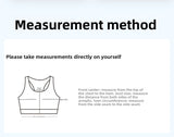 Women's Yoga Tank Top Highly Stretchy, Slightly High-Neck Sports Bra with Built-In Cups Lifts and Shapes The Bust Sexy Fitness