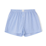 Women’s Plaid Print Shorts Elastic Low Waist Button Front Lounge Shorts Boxers Streetwear