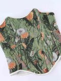 New court Corset dandelion plant flower lace-up and wear corset.