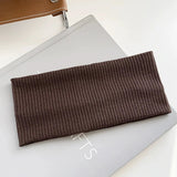 Sports Cycling Makeup Wash Face Hairbands Soft Korean Cotton Knitted Headband For Women Girls Bandanas Fashion Hair Accessories