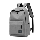 Leisure Simple Large Capacity Oxford Cloth Backpack Korean Version Backpack High School Travel Computer Bag
