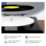 Turntable Mat Reduce Static Dust Noise Replacement Acrylic Record Platter Slipmat for 12 Inch Record Player