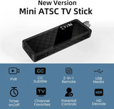 Digital Converter Box TV Receiver for TV,1080P ATSC tv Tuner Box with hdmi Output Hidden Behind TV,with 2-in-1 Remote