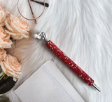 Diamond-Studded Crystal Ballpoint Pen - Creative Office & Student Stationery, High-End Aesthetic Gift for Gifting