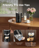 UHOST Premium Multifunction Milk Frother Steamer 8 In 1