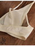 Elegant Deep V Rabbit Ear Bra 2026, Wireless Invisible Summer Bralette, Breathable Comfort Bra for Small Chest, Sophisticated