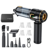 Mini Car Vacuum Cleaner Strong Scution Cordless 998000PA Powerful Wireless Car Cleaner HandHeld Portable Vacuum Cleaner for Car