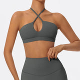 New Summer Sexy Sports Bra Workout Brasier Running Breathable Fitness Underwear Female Quick-Dry Yoga Clothes Gym Top Woman