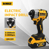 Dewalt DCF850 Wireless Brushless Electric Screwdriver Lightweight 20V Battery Impact Wrench Powerful Portable Tool