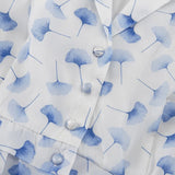 FDYOUI V-neck Short Sleeve Single Breasted Ruffles Blouse Tops+Mermaid Skirts Suits Elegant Floral Print Midi Dress 2 Piece Set