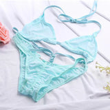 DEKA Mini Transparent Bikini Set fo Women Extreme Tiny Triangle Micro Swimwear Beachwear Bathingsuit Underwear Lingerie Swimsuit