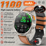 2026 New T-Rex3 Pro GPS Tracker Smartwatch Men 120-Day Standby 1100mAh Clock Rugged Outdoor Sport 10ATM Waterproof Call Watches
