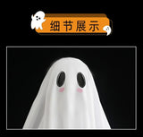 Sexy Ghost Costume for Women, White Gothic Dress, Ghost Cosplay Outfit, Halloween Party Dress, Elegant Scary Boo Lady Costume