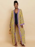 2026 Women Swimsuit Beach Cover Up dress Sleeve Kaftan Beach Tunic Long Pareos Bikinis Cover ups Summer Robe Plage Beachwear