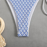 2026 Halter String Bikinis Sexy Triangle Swimsuit Women Plaid Swimwear Female Bathers Bathing Swimming Swim Suit Beachwear