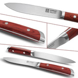 Keemake 4 Piece Stainless Steel Steak Knife Set Ultra Sharp