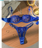 Valentine's Eve Light  Danube Group Ladies Sexy Lingerie Bra Women's Suit - the Temptation of a Seductive Night